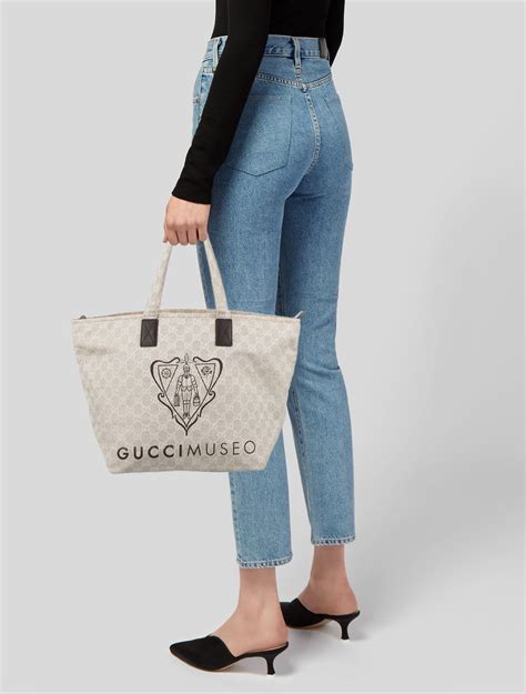 gucci museo tote|gucci tote bags lowest price.